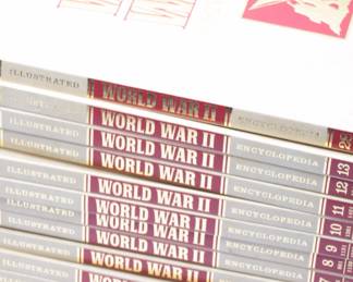 The Illustrated World War II Encyclopedia - Complete Collector's Set 28 Books - Military History Reference
