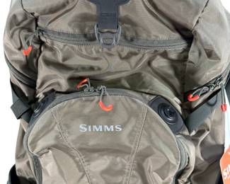 New with Tags SIMMS Headwaters Day Pack - CORDURA Fabric - Dk Elkhorn - Fly Fishing Backpack