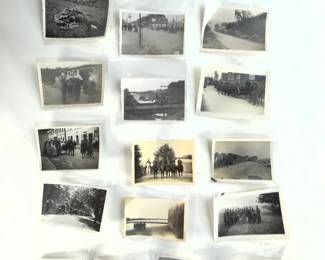 Lot of 19 Original WWII German Soldier Photos, Wehrmacht Heer Uniforms, Barracks & Training, c. 1939