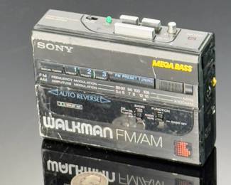 Vintage 1989 Sony Walkman WM-AF64 Cassette Player & AM/FM Radio Mega Bass