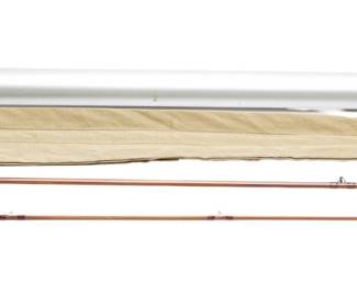Vintage 1969 Orvis Battenkill 6'6" Impregnated Bamboo Fly Rod - Wes Jordan Era - Excellent Original Condition w/ Tube