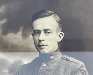 WWI US Army 26th "Yankee" Division Corporal Soldier Portrait Photograph