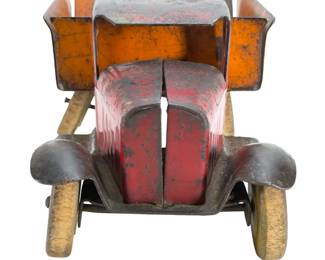 Vintage 1930s Wyandotte Pressed Steel Dump Truck -