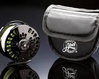 Abel Super 10 Fly Reel - Classic Pre-2017 USA Made Model - Near-Mint Condition w/ Pouch
