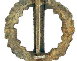 WWII German SA Sports Badge - De-Nazified Early Type c. 1933-34