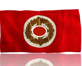 WWII German SA-Wehrmannschaft Armband with RZM Tag - Third Reich SA Defense Badge Insignia