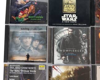 Curated Collection of 20 Epic Film Score CDs ft. Blade Runner Trilogy, Star Wars, Mad Max & More
