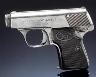 Weimar German Walther Model 5 Vest Pocket Pistol Pre WWII - c.1923 Zella-Mehlis 6.35mm.25 ACP