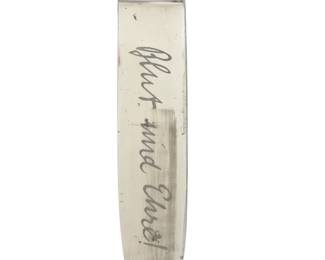 Original WWII German Hitler Youth Knife 1938 Transitional Model with Motto & Scabbard - RZM M7/2