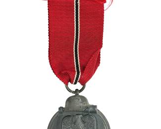 WWII German Eastern Front Medal, 1941-42 "Frozen Meat" Ostmedaille - Original Period Piece