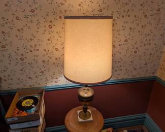 Vintage Brass Table Lamp