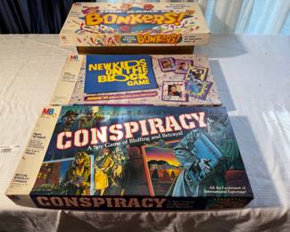 Vintage Board Games Collection
