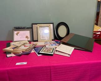 Assorted Photo Albums and Frames