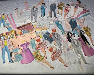 Vintage Paper Doll Collection