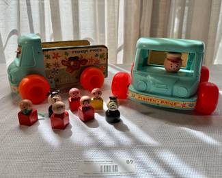 Fisher-Price Milk Wagon Set