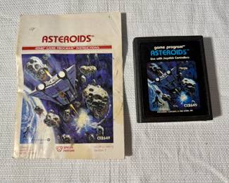 1981 Atari Asteroids Cartridge