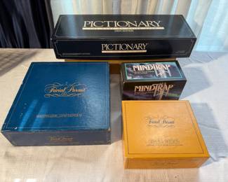 Vintage Board Game Collection