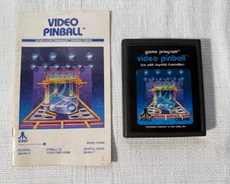 Atari Video Pinball Cartridge 1981