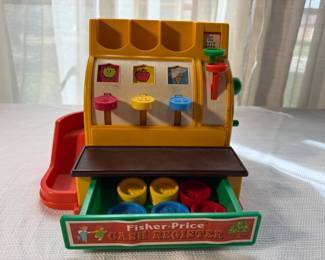 Vintage Fisher-Price Cash Register
