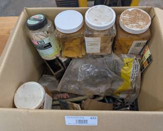Box of Woodworking Supplies