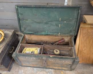 Vintage Pipe Wrench Set in Box
