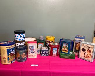 Vintage Tin Collection