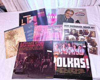 Vintage Vinyl Record Collection