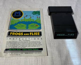 Frogs and Flies Atari Game 1982