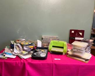 Cuttlebug Craft Machine Lot