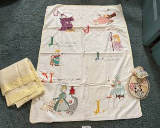 Vintage Nursery Rhyme Quilt