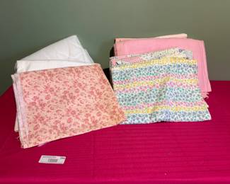 Assorted Vintage Fabric Lot