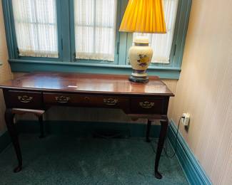 Vintage Queen Anne Writing Desk