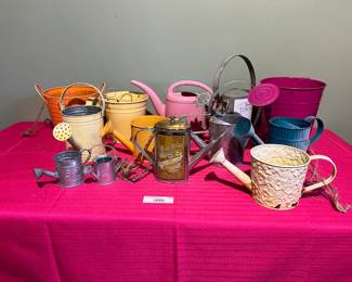 Colorful Decorative Watering Can Collection