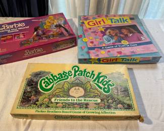 Vintage Board Games Collection
