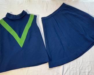Vintage Parc Jrs. Skirt and Top Set