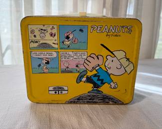 Vintage Peanuts Metal Lunchbox