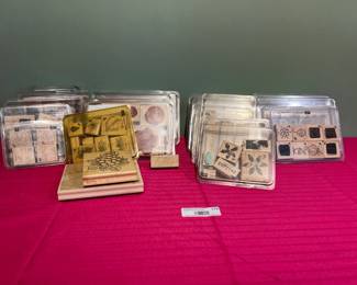 Assorted Rubber Stamps Collection