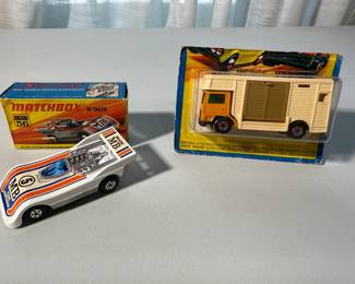 Matchbox No. 56 Hi-Tailer & No. 40 Horse Box