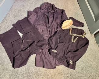 Vintage Naval Uniform Collection