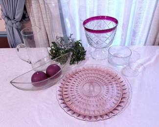Elegant Glassware Collection