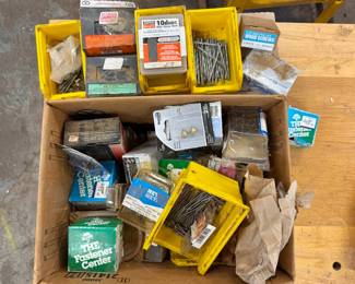 Collection of Nails and Fasteners
