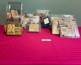 Collection of Rubber Stamps
