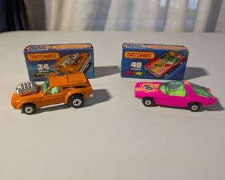 Matchbox No. 34 Vantastic & No. 40 Guildsman