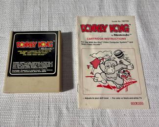 Donkey Kong Atari Cartridge