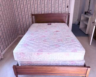 Vintage Full Size Wooden Bed Frame