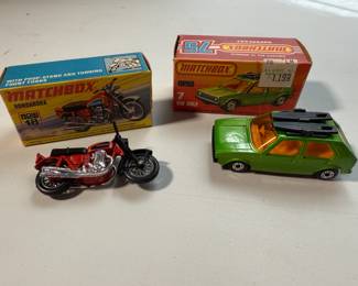 Matchbox No. 18 Hondarora & No. 7 VW Golf