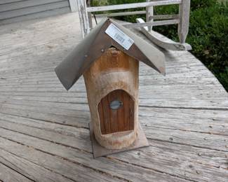 Rustic Wooden Birdhouse