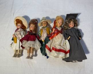 Vintage Costume Dolls