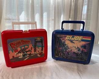 Vintage Roger Rabbit & GI Joe Lunchboxes