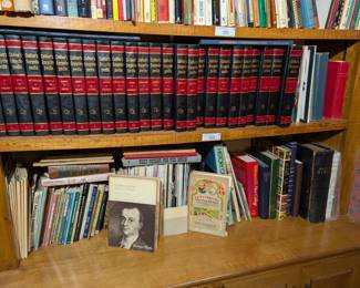 Collier's Encyclopedia Set & other books